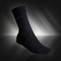 Art.3a black: SOCKS - Comfortable with active silver 