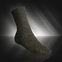 Art.6a grey: SOCKS - Winter with active silver 