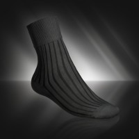 Art.7 grey: SOCKS - medical with silver