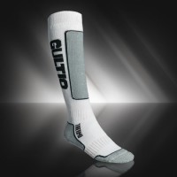 Art.15b white&grey: Knee – Thermal with active silver 