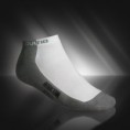 Art.11a white&grey: SOCKS – half terry with active silver